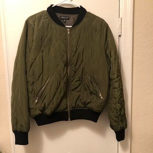 Olive Bomber jacket